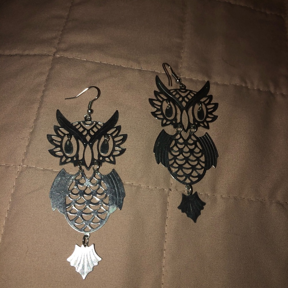 Owl earrings